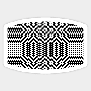 Black And White Sticker